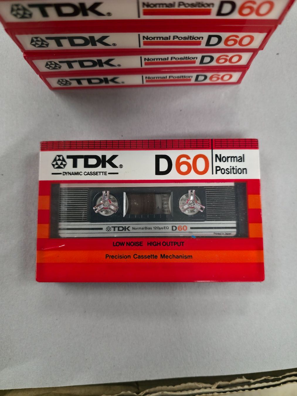 Musicassette: TDK D60 Normal Position Kassette - NOS – Nuovo e nell'imballaggio originale da Dietlikon venduto da litisop