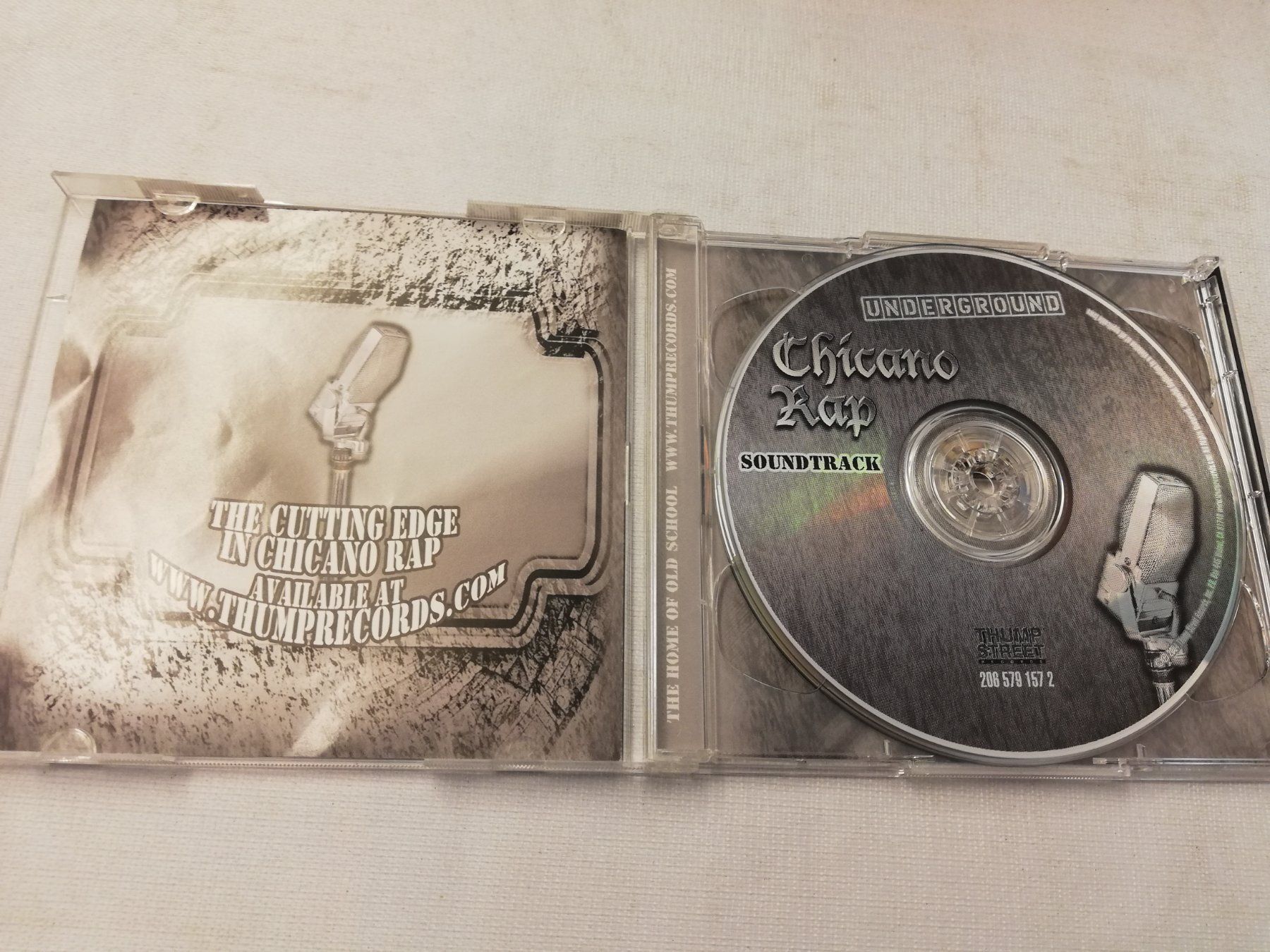 CD: UNDERGROUND CHICANO - RAP SOUNDTRACK – Usato da Bern venduto da Vinylsound.ch 2