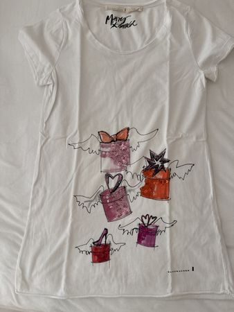 Schumacher Festive T-Shirt, women's, size 2, Christmas!