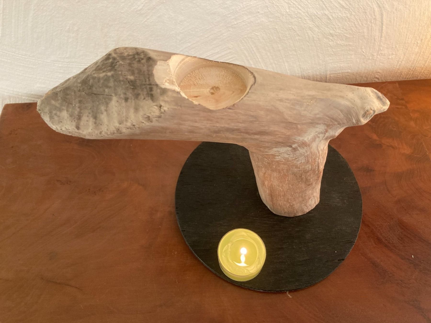Kerzenständer: Kerzenhalter Schwemmholz Vogel Handarbeit – Gebraucht aus Subingen von Etageren 5