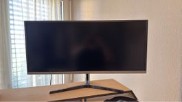 Monitor Samsung schwarzer Rahmen, 34 Zoll. Wie NEU!