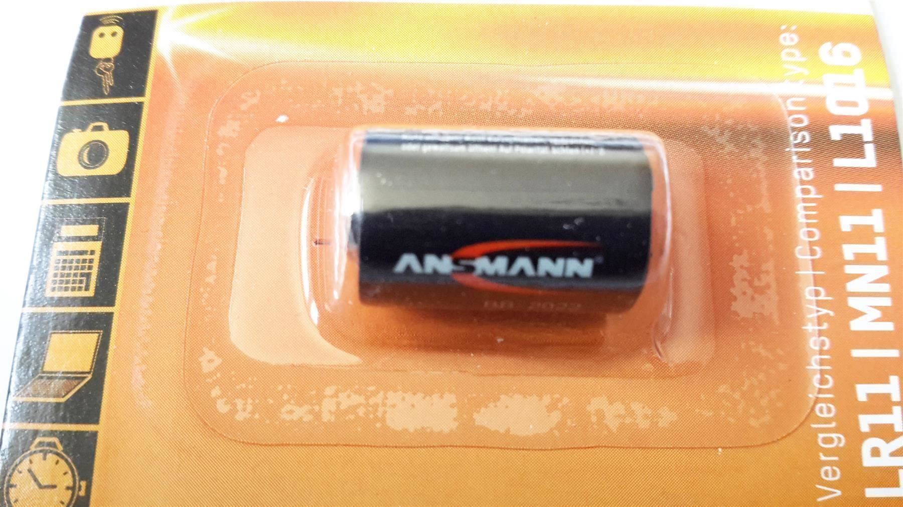 Caricatori & Batterie: Batterie Alkaline A11/LR11, 6V, ANSMANN – Nuovo e nell'imballaggio originale da St. Gallen venduto da cointec 3