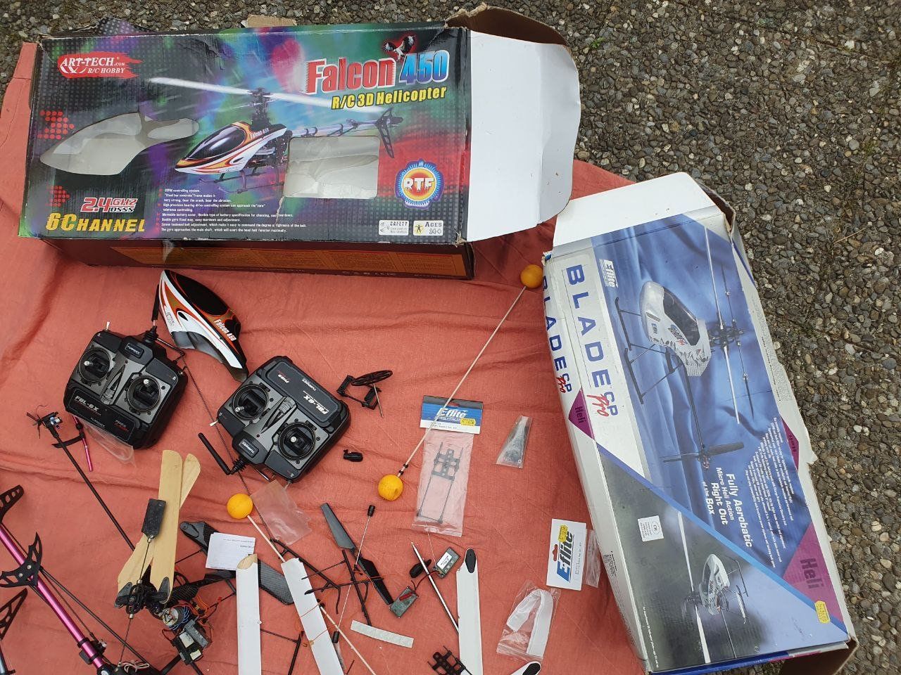Modellismo RC: Lot élicoptères et pièces Modélisme – Difettoso da Bernex venduto da Mardone 3
