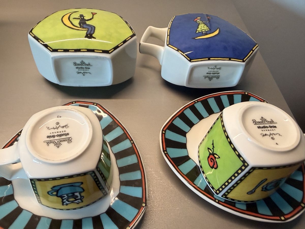 Rosenthal Tazze: Rosenthal LOVE Studio-Line Espresso Set 4 -Piece  – Usato da Männedorf venduto da iza04 3