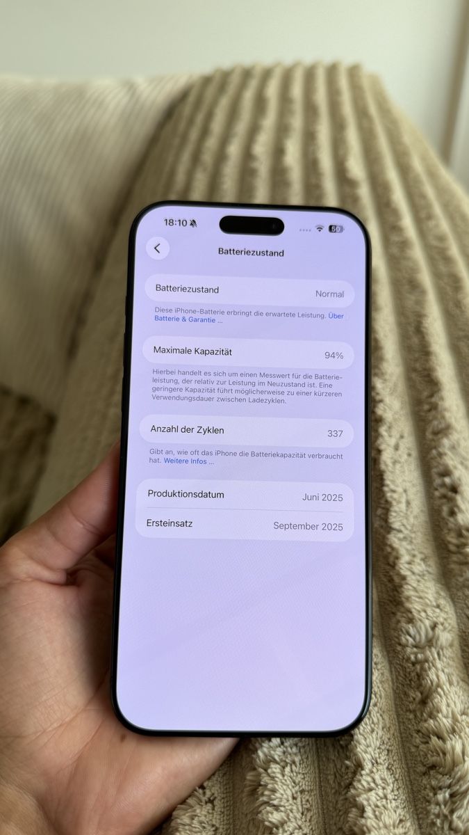 Apple Telefoni cellulari / Smartphones: Iphone 16 Pro Max 512 GB Anthrazit – Usato da Hilfikon venduto da cmxfr 9