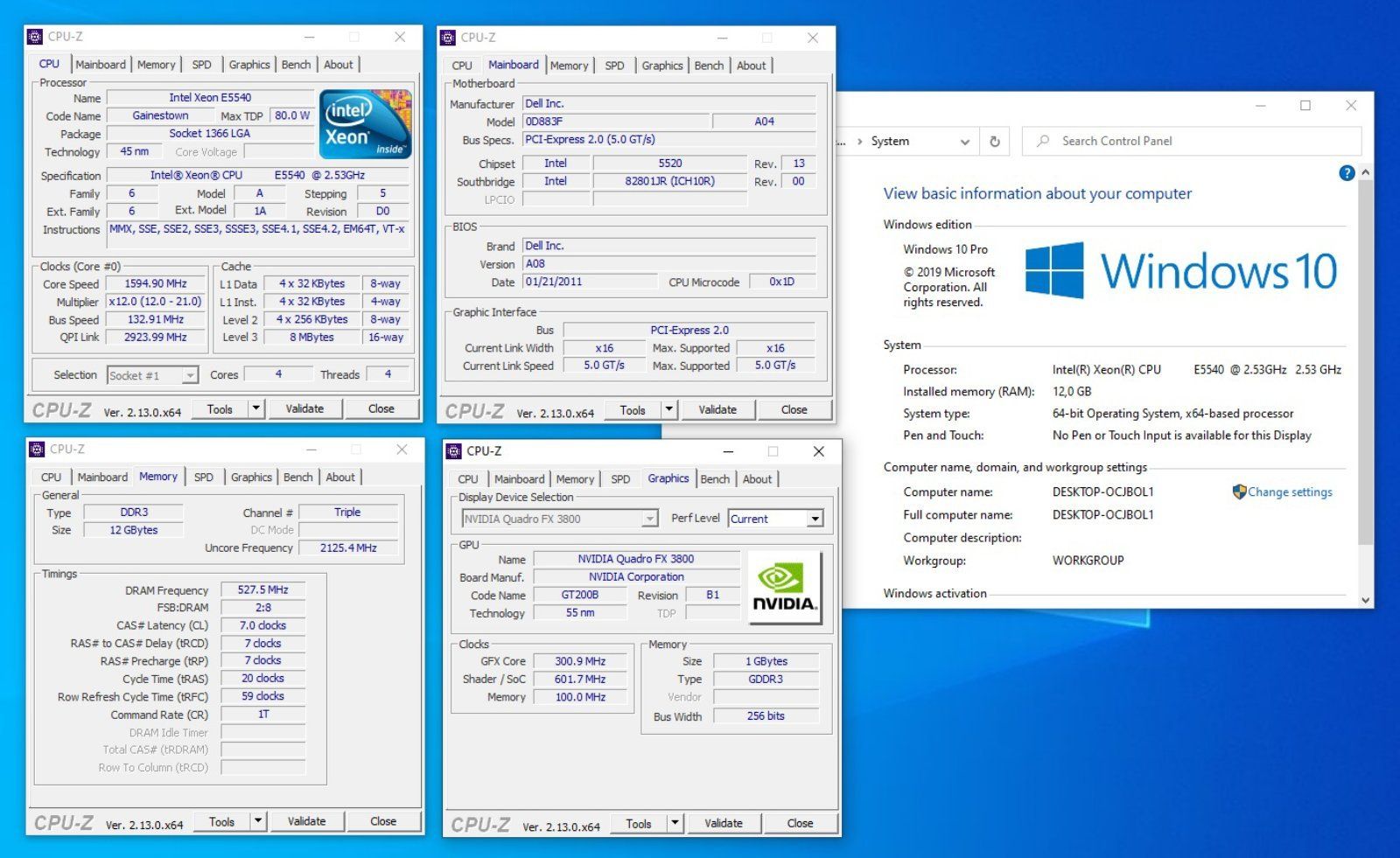 Dell PCs: PC Dell Precision T5500 – Intel Xeon E5540 – Gebraucht aus Gams von MissTraveller 2