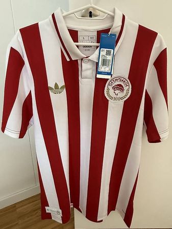 Olympiacos 100th Anniversary Special Retro Trikot