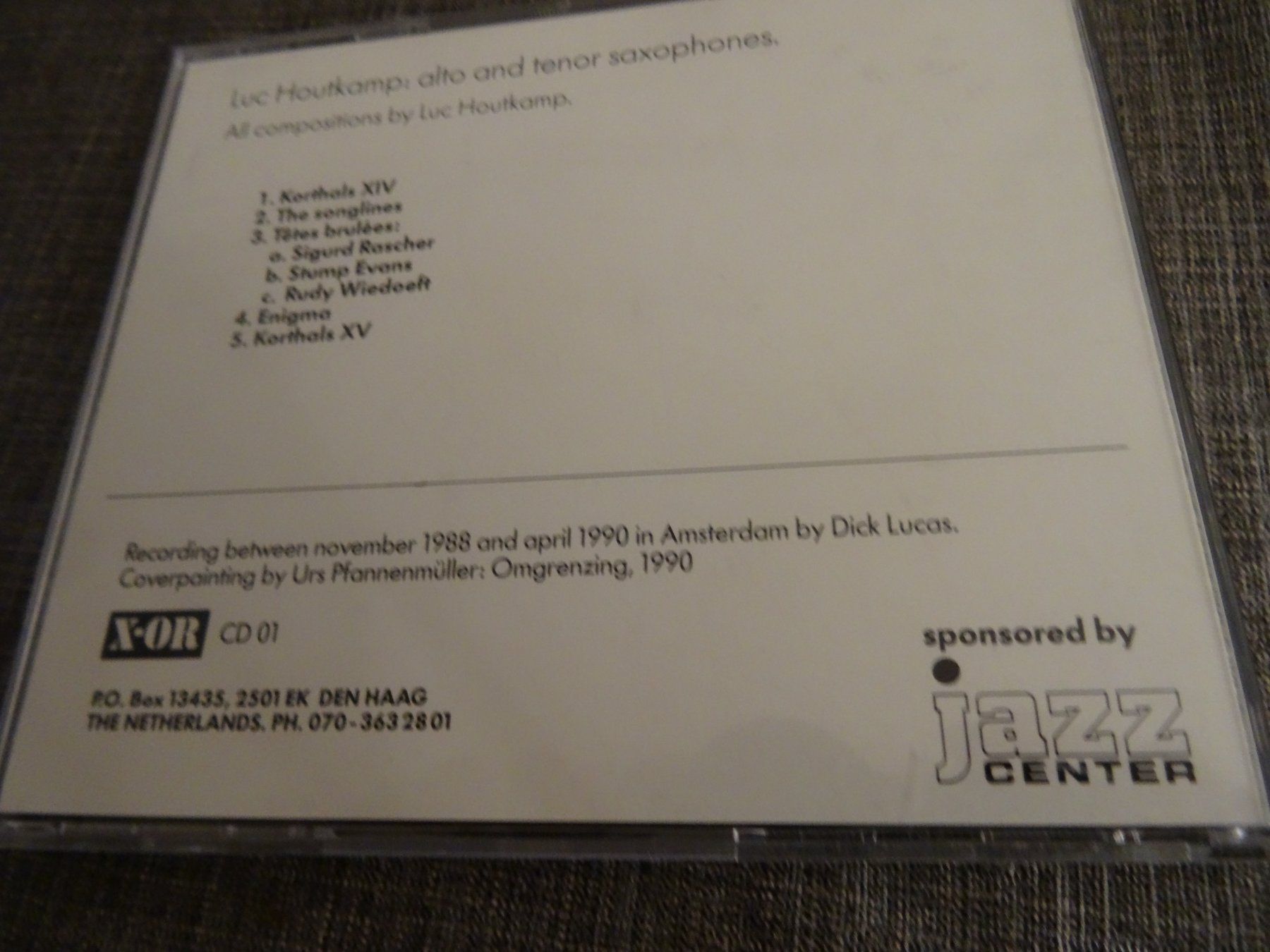 CDs: Luc Houtkamp - The Songlines CD – Gebraucht aus Olten von Disc-Ausverkauf 1