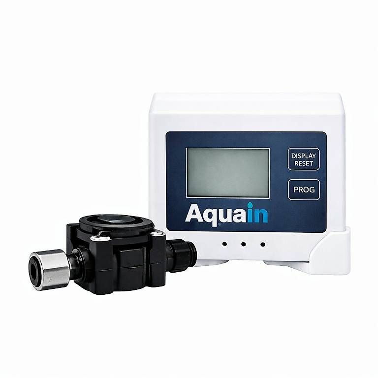 Filtri: Universal 3/8 " Durchflussmonitor für Wasserfiltersysteme – Nuovo e nell'imballaggio originale da Schwarzenberg LU venduto da coffee-marcutti 1