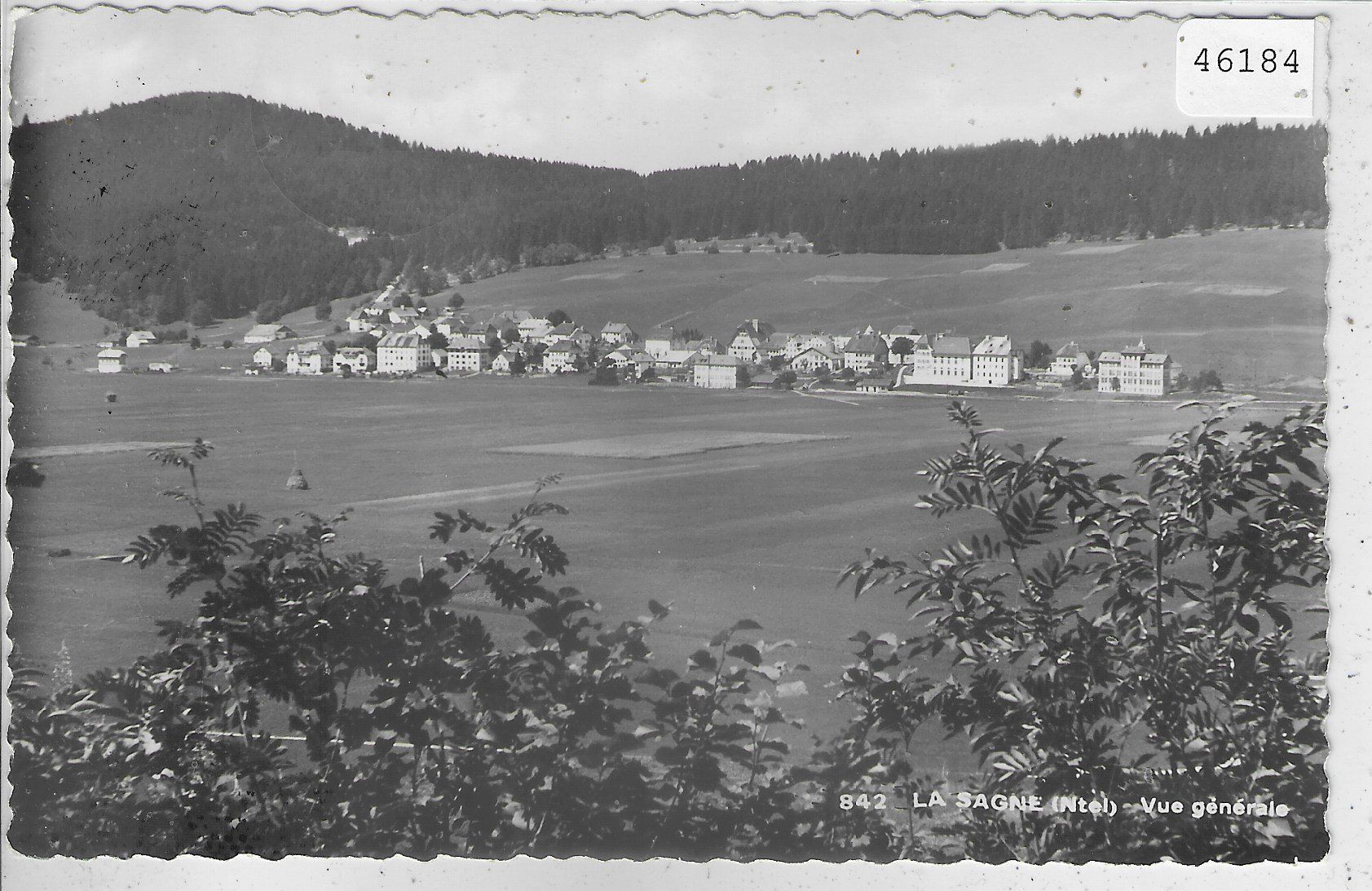 Cartoline postali: La Sagne - Vue generale – Difettoso da Ettingen venduto da Kartenplanet