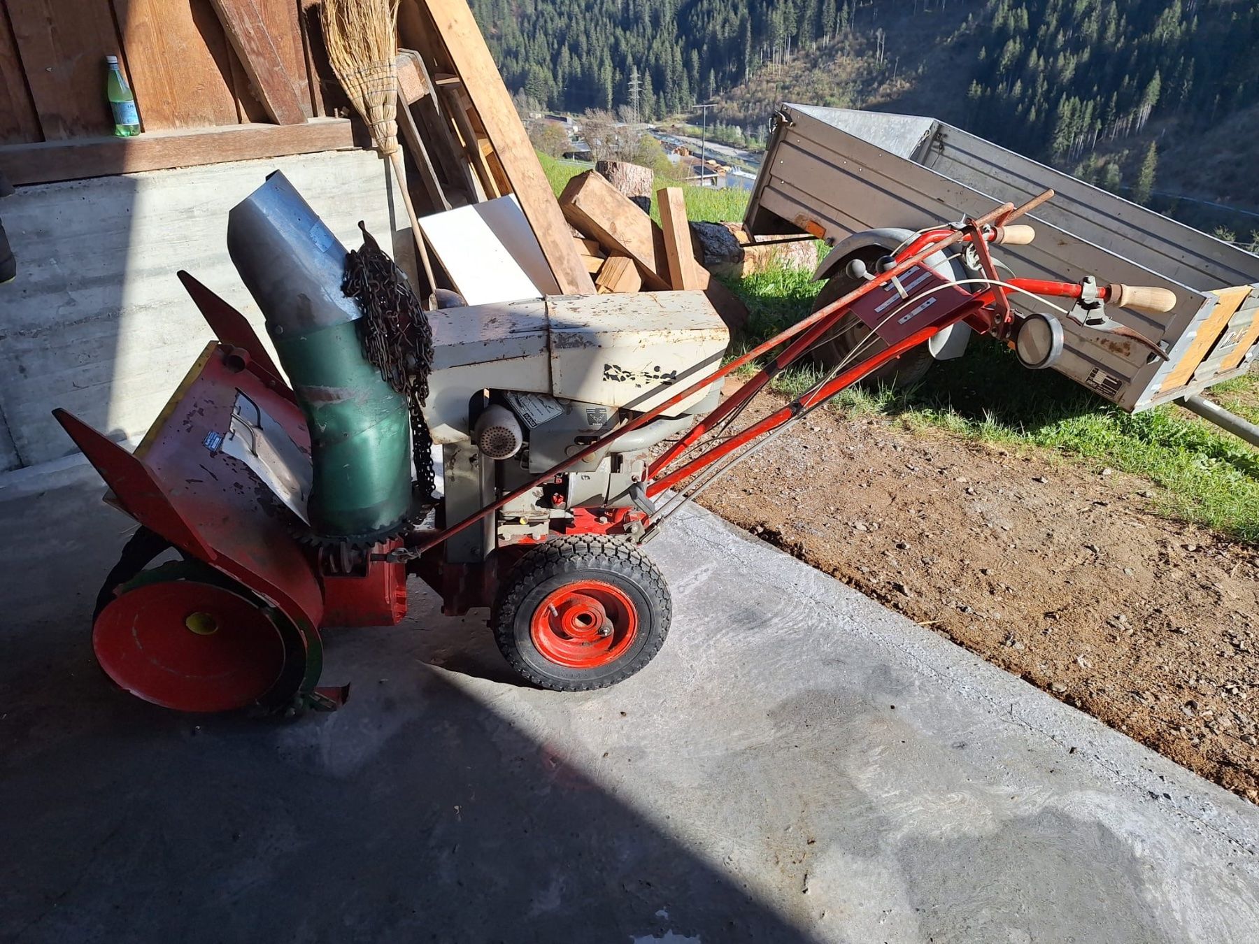 Rapid Alle Maschinen: Schneefräse Rapid – Gebraucht aus Luzein von lis_98vw 2