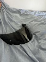 Motorradhelm Visier getönt schwarz guter Zustand für Agv k1