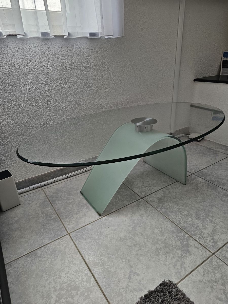 Tavoli: Moderner Glas Tisch – Usato da Luterbach venduto da gassi83
