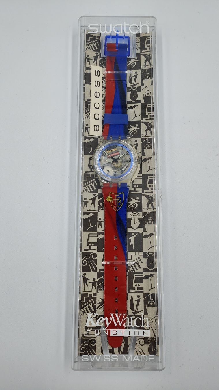 Swatch Uhren: FCB Swatch – Neu und originalverpackt aus Basel von regnam