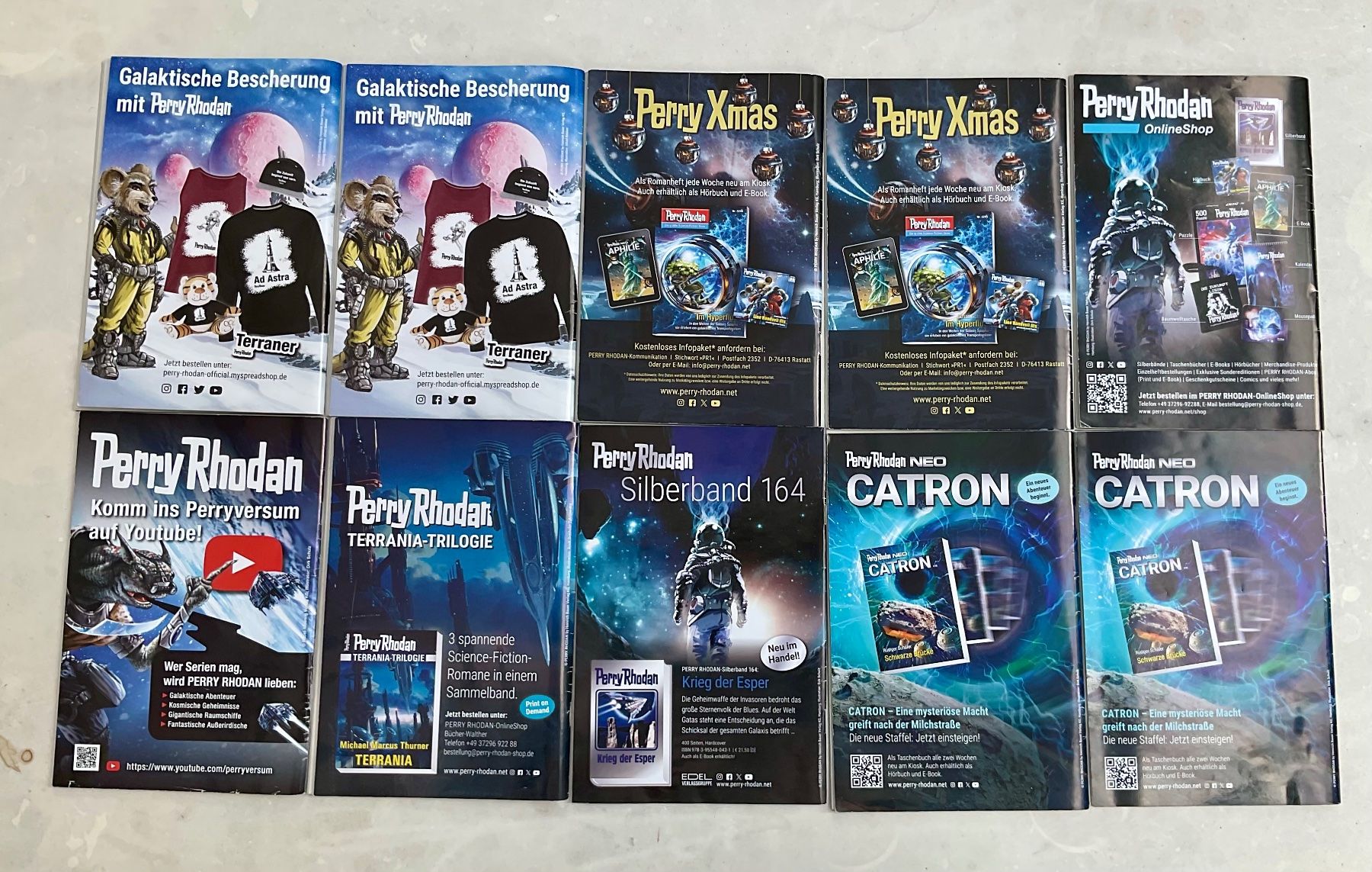 Bücher: 50 Perry Rhodan Roman Hefte – Gebraucht aus Endingen von nathan05 1