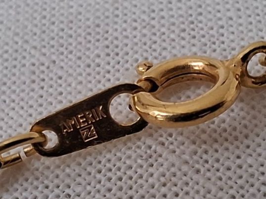 Catenine: Halskette vergoldet Vintage – Usato da Gattikon venduto da jeansgli 3