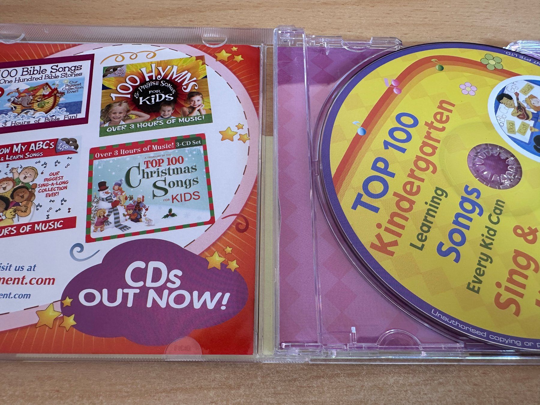 CDs: Top 100 Kindergarten Learning Songs Every Kid Can Sing 3 CD – Gebraucht aus Rikon im Tösstal von Alpenmutz 2