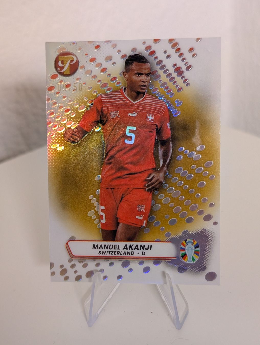 Topps Carte collezionabili: Manuel Akanji 09/50 Schweiz Topps Pristine – Nuovo (secondo la descrizione) da Hunzenschwil venduto da BRPCards