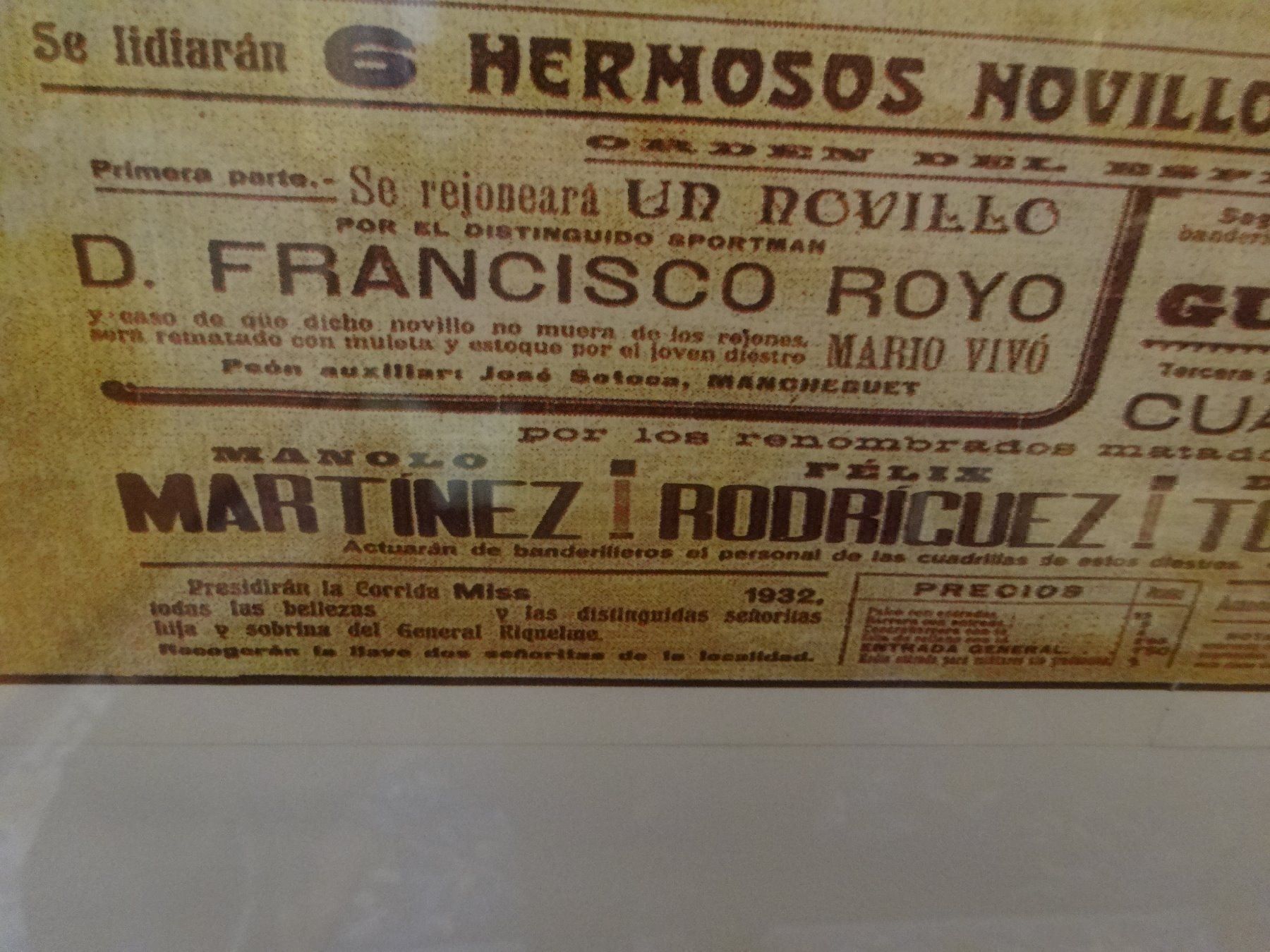 Posters & Illustrations: Affiche toros en Sevilla 1932 – D'occasion à Biel/Bienne par milamila02 4