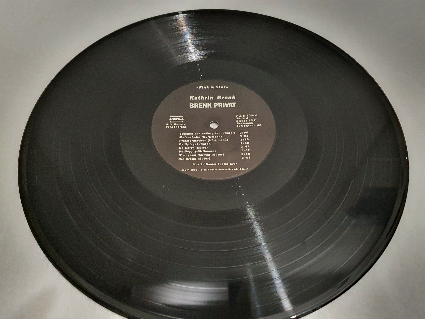 Dischi in vinile: Kathrin Brenk – Brenk Privat – Usato da Uster venduto da Vinyl-Leidenschaft 3