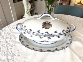 Exklusive Set Suppen Schüssel von Limoges France