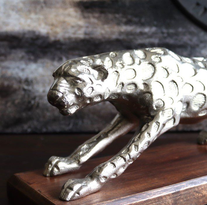 Statuette: Panther auf Mangosockel – Nuovo e nell'imballaggio originale da Menziken venduto da _Goldis_ 1