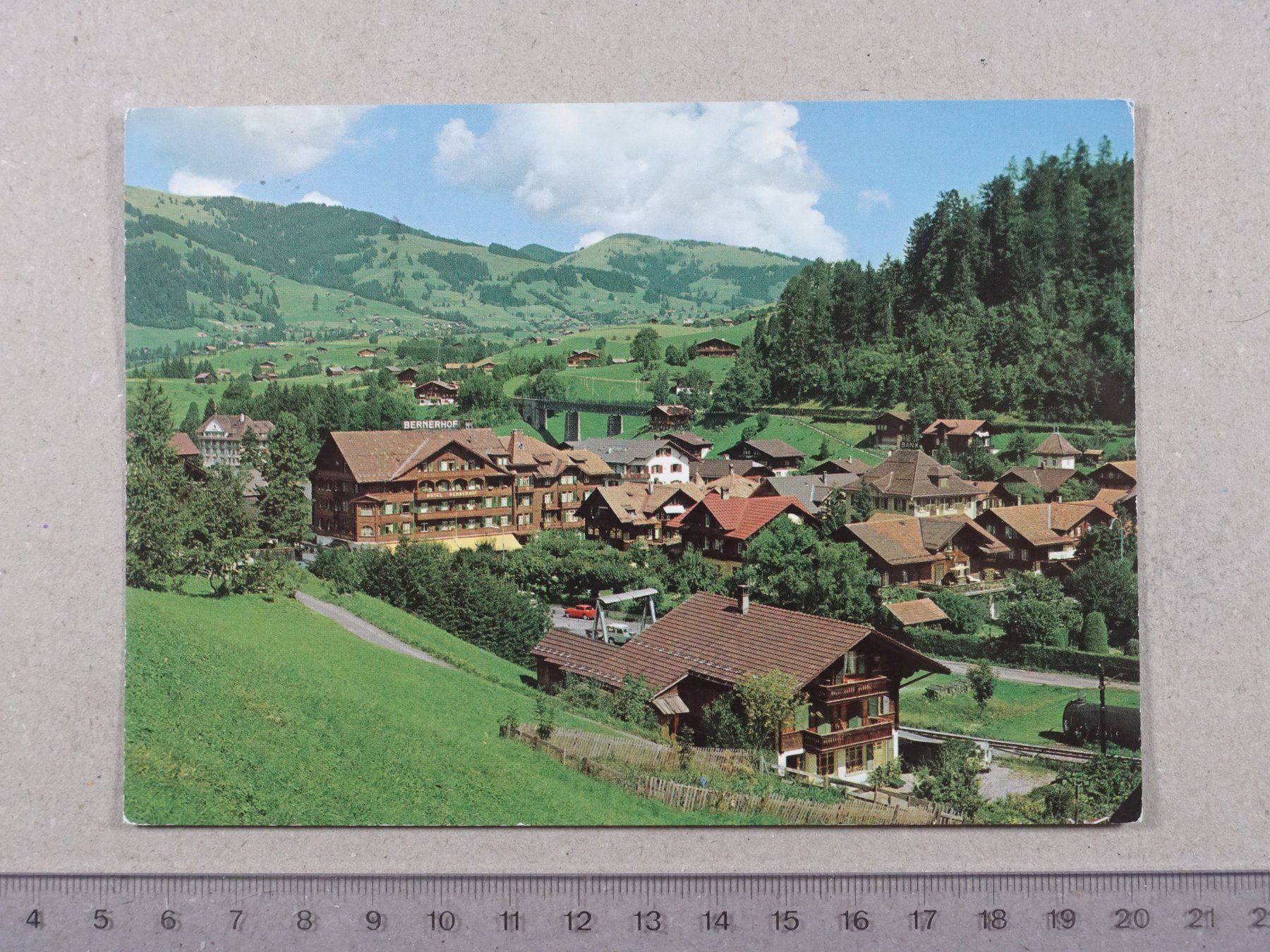 Cartoline postali: Gstaad, 1978 – Usato da Lenzburg venduto da fh1