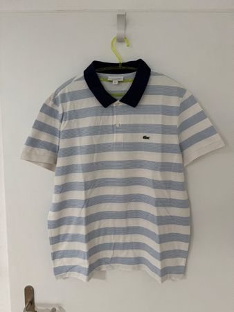 Lacoste Polo Shirt, gestreift, Gr. 6, Sommer-Klassiker!