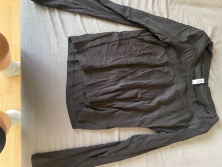Langarmshirt schwarz