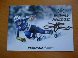 RAGNHHILD MOWINCKEL (NOR) AUTOGRAMMKARTE