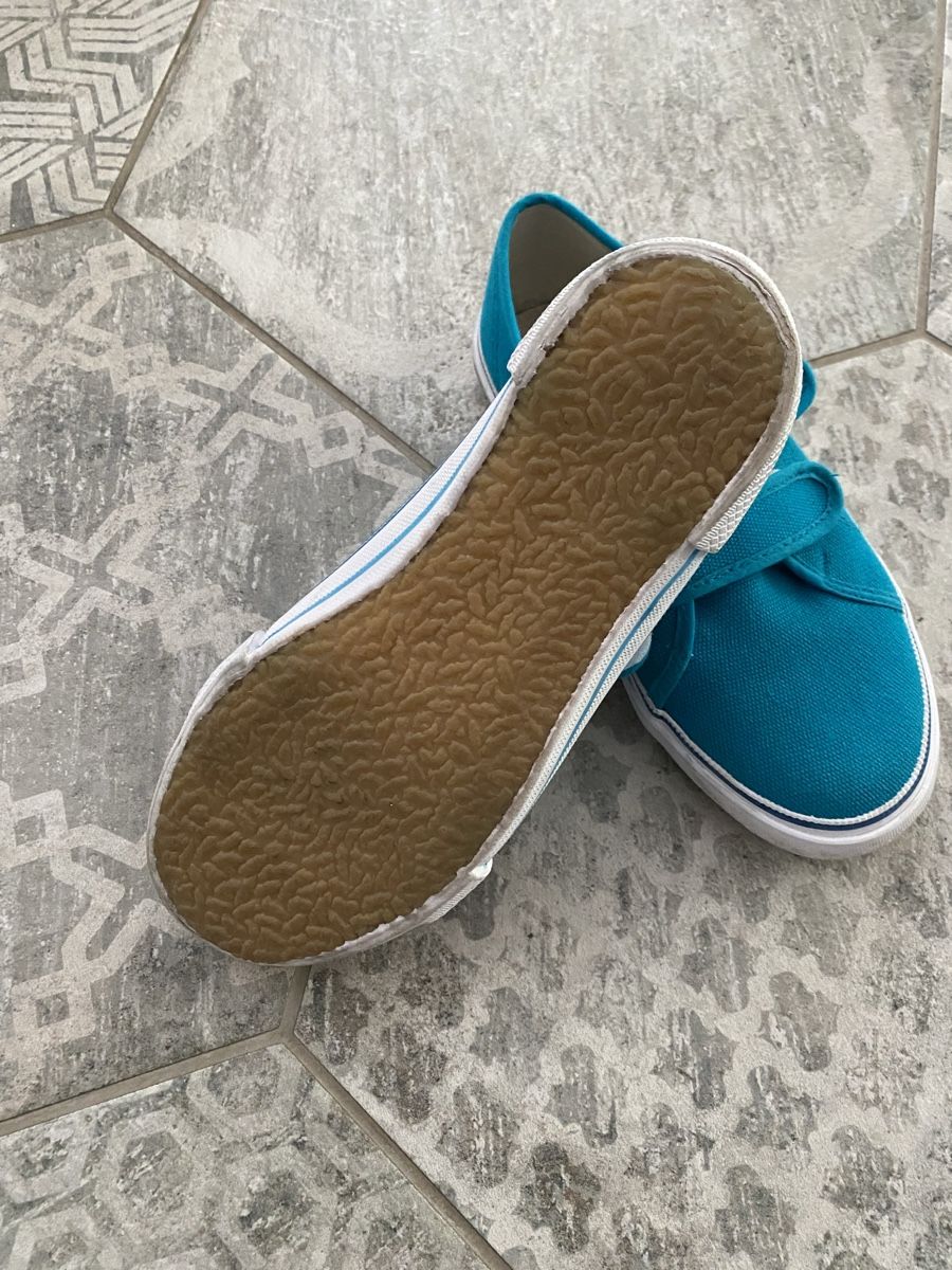 Jako-O Herrenschuhe: Jako-O Stoffschuh, Gr.34 türkis – Gebraucht aus Rüti ZH von zoli01 2