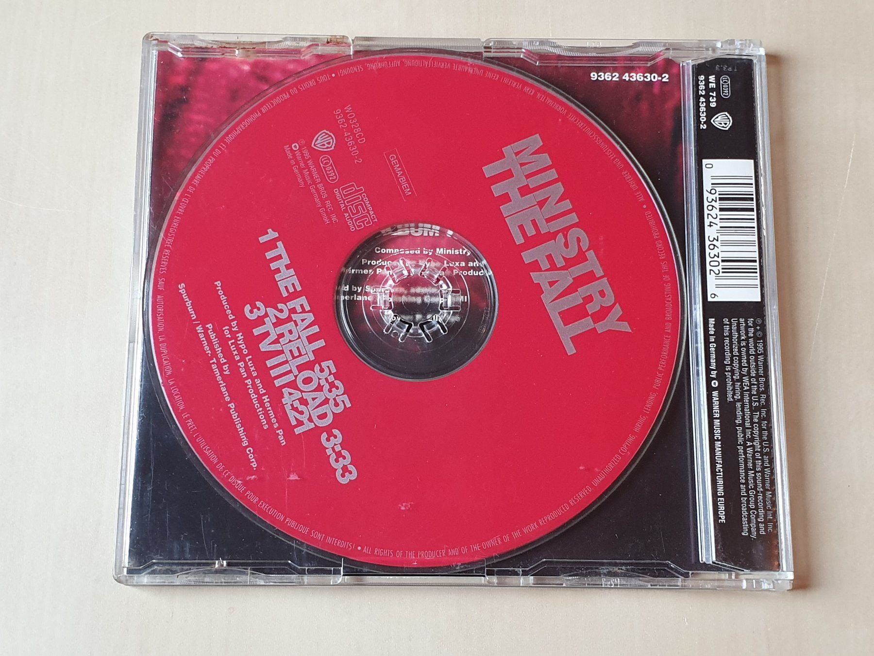 CD: Ministry The Fall – Usato da Stansstad venduto da collectorsshop 1