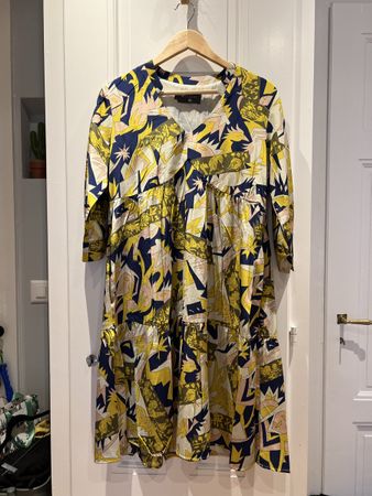 Cotelac Paris Dress, Gr. 36, Multicolor Print