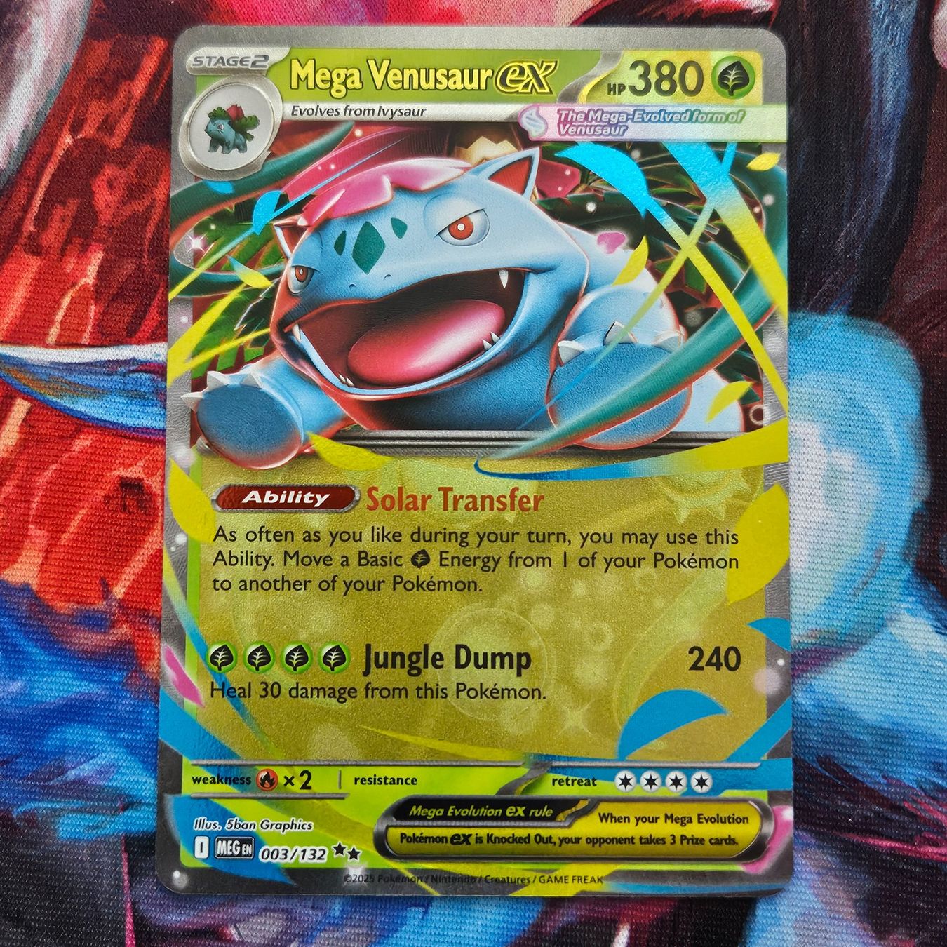 Pokémon Carte collezionabili: Pokemon Mega Venusaur ex 003/132 Mega Evolution EN – Nuovo (secondo la descrizione) da Cousset venduto da VstarCards