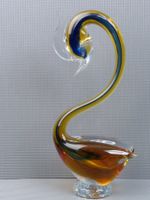 Murano Grosse Schwan Figur * Vintage Prächtig * 28 cm Höhe