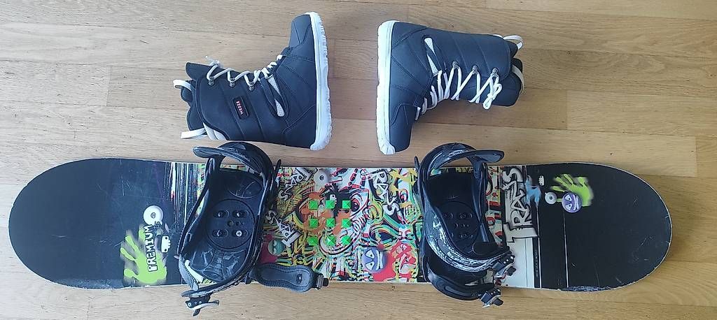 Boards: Snowboard-Set Trans 135 Elfgen Bindung Softboots – Gebraucht aus Binningen von x-lemming