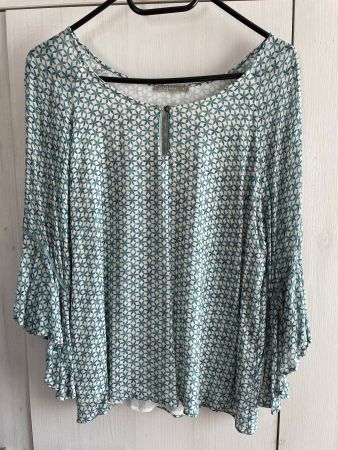 NILE 100% Viskose Bluse - Gr. S