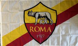 AS Roma Fahne Flag Bandiera Olympiastadion Totti Italien