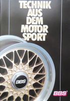 Alter BBS Felgen Katalog inkl. Preisliste ( CH ) von 1988