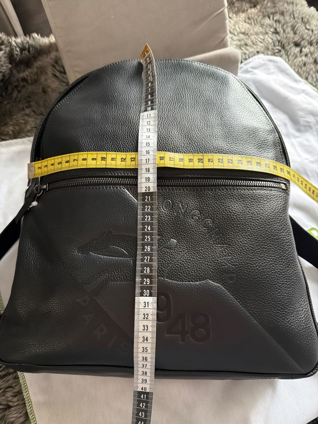 Longchamp Zaini: Rucksack Leder Longchamp Neu – Nuovo e nell'imballaggio originale da Vezia venduto da sidu03 8