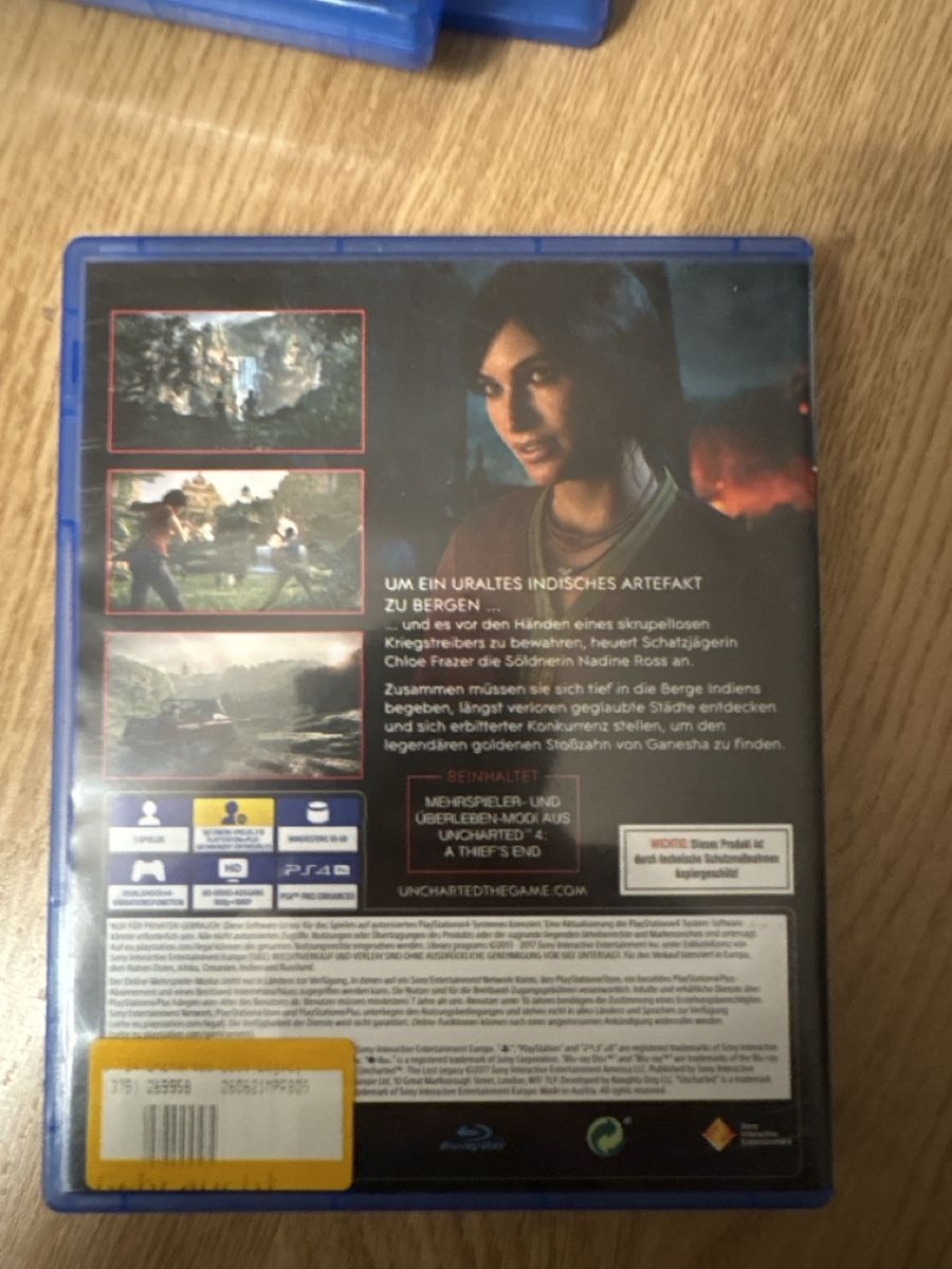 Spiele: Uncharted The Lost legacy - PS4 – Gebraucht aus Zofingen von adm_bl56 1