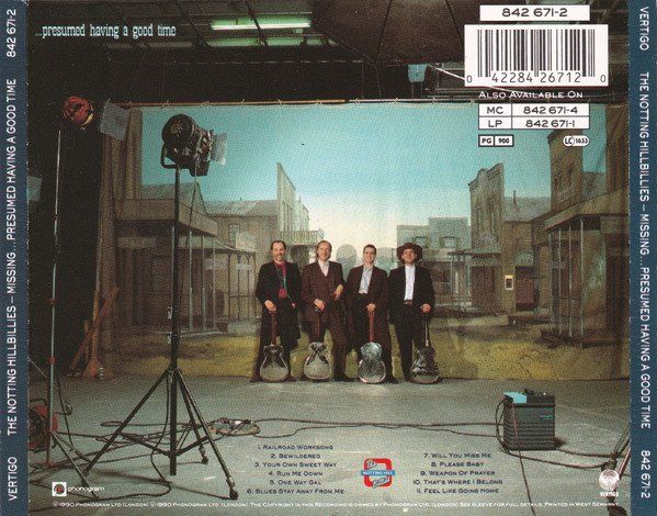 CD: CD The Notting Hillbillies - Missing (1990) – Usato da Möriken AG venduto da mineralia 1