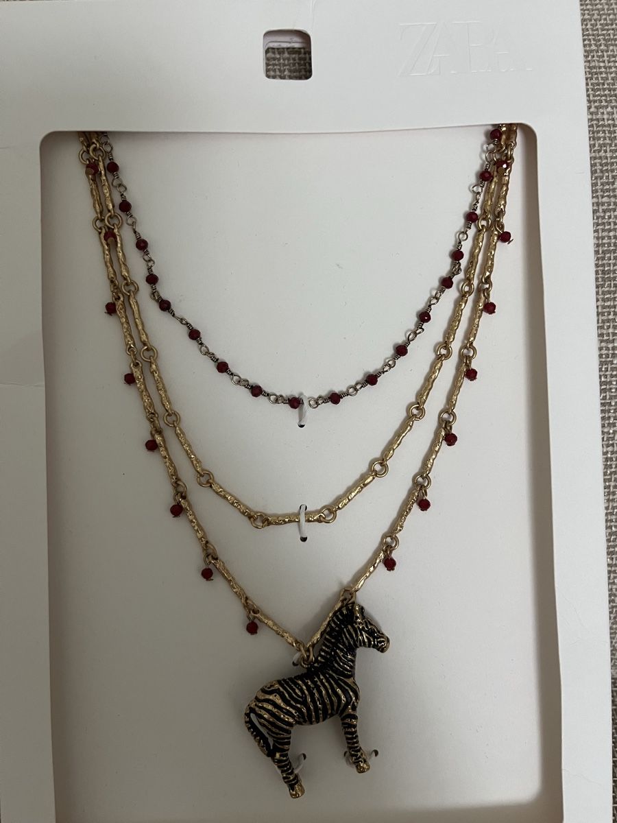 Zara Catenine: Halskette mit Zebra – Nuovo e nell'imballaggio originale da Allschwil venduto da eyl_bb8q 2