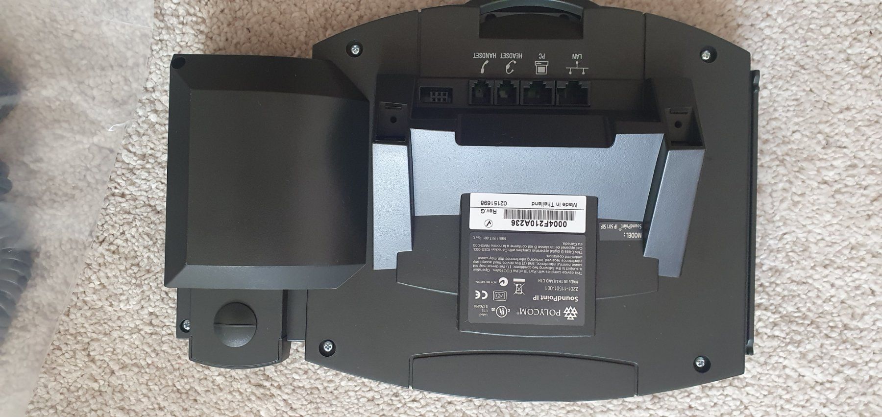 Polycom Telefoni: Polycom SoundPoint IP 2201-11501-001 – Nuovo (secondo la descrizione) da Gerlafingen venduto da dulifuli 2