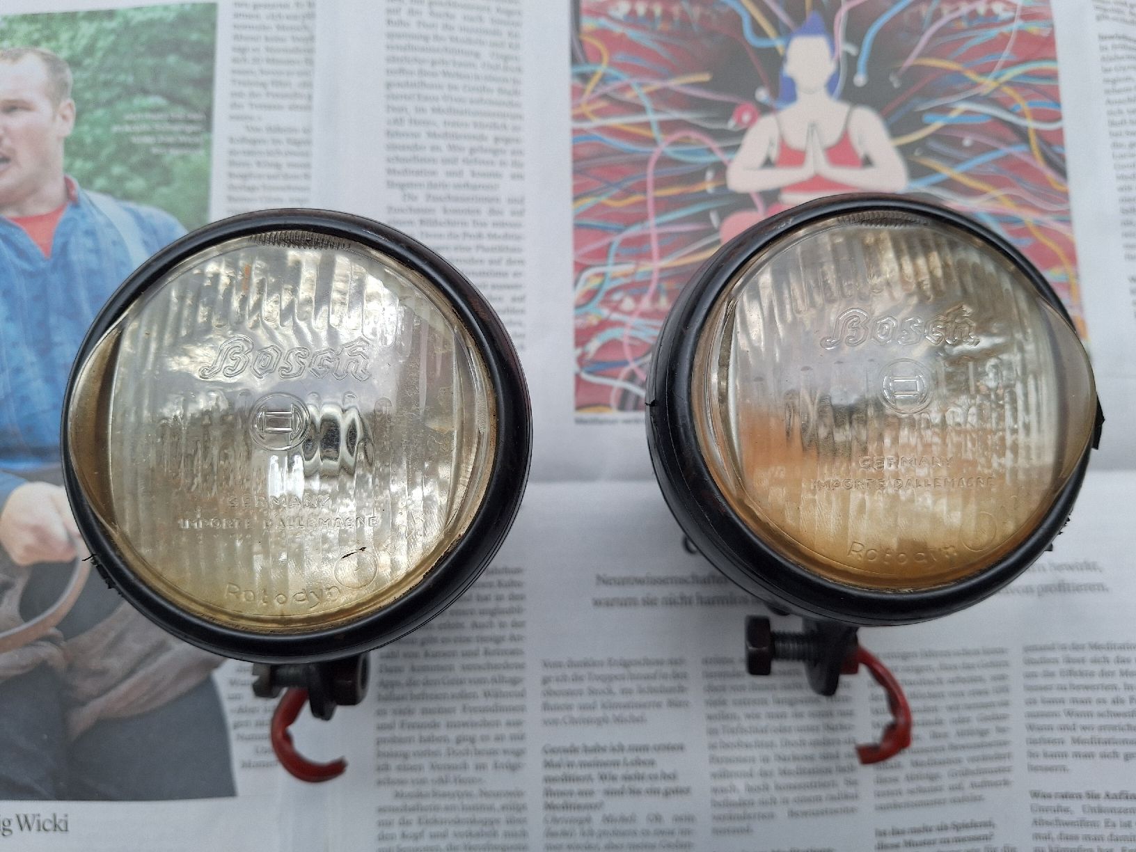 Aebi Trattori: Oltimer Lampen Rapid Aebi Traktor Motormäher – Difettoso da Auw venduto da Zuendapp1952 2