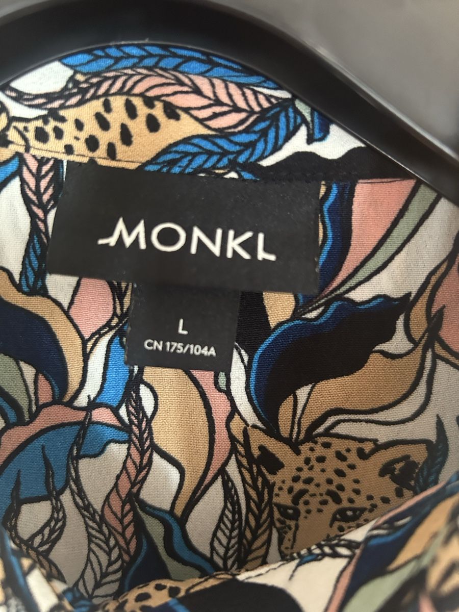Monki Camicette: Monki Bluse gemustert mehrfarbig Gr.L – Usato da chur venduto da corazon710 2
