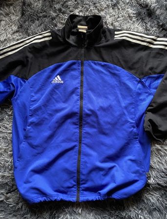 Adidas Trainingsjacke Blau Schwarz