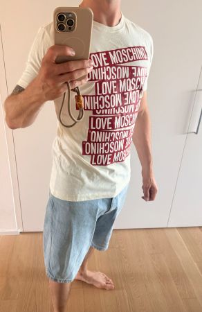 Love Moschino T-Shirt, Grösse M, Top Zustand, Sommer Sale!