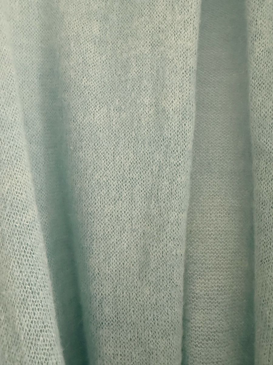Mäntel: Strickmantel hellblau Grösse XL mit Bindegürtel neuwertig – Gebraucht aus Bonstetten von Global83 1