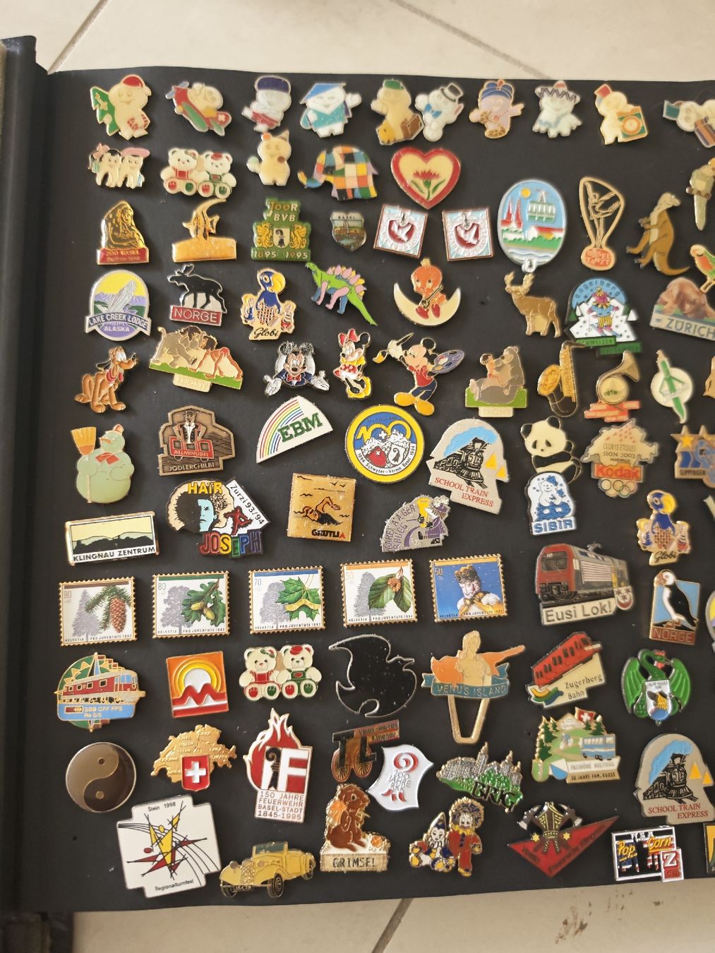 Placchette & Badge: Grosse Pin/Anstecknadel Sammlung – Usato da Seengen venduto da Highbornhorizon 1